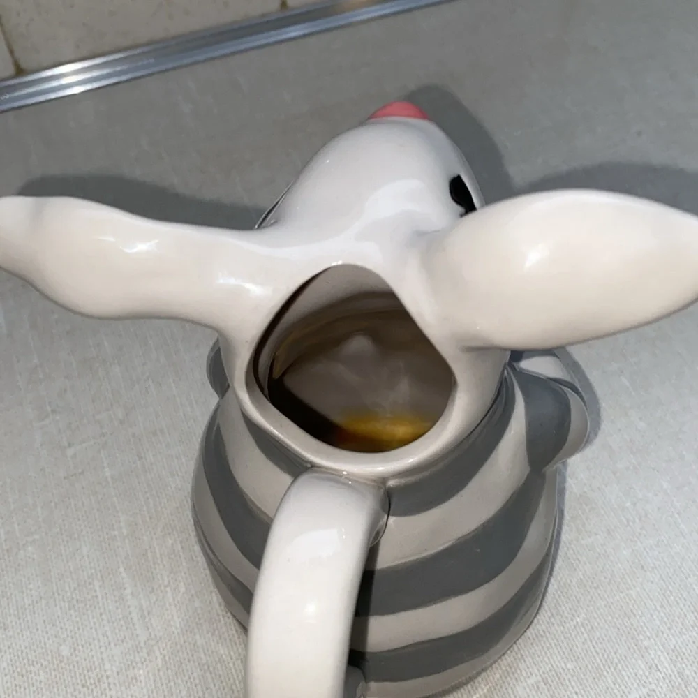 Blue Sky 2018 Easter BUNNY Rabbit‎ Creamer Easter carrots